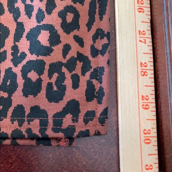 Ann Taylor, LOFT, Brown and Black Midi Pencil Skirt, size medium, EUC - Picture 8 of 8